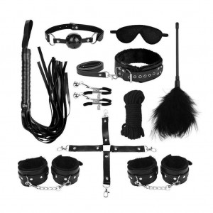  Juego  Bondage  Kit  10 piezas 