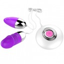Huevo vibrador dobles de 12 velocidades
