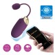 Abner Huevo Vibrador con APP   Morado