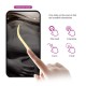 Abner Huevo Vibrador con APP   Morado
