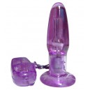 Vibrador Plug Anal Con Sopapo