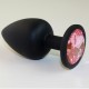 Plug  Anal  Silicona  con  Joya 