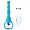  Plug Anal De Silicona Con Vibrador 